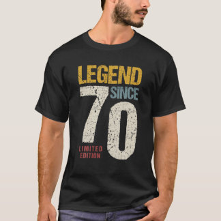 52 Years Old Vintage 1970 52Nd Birthday Decoration T-Shirt