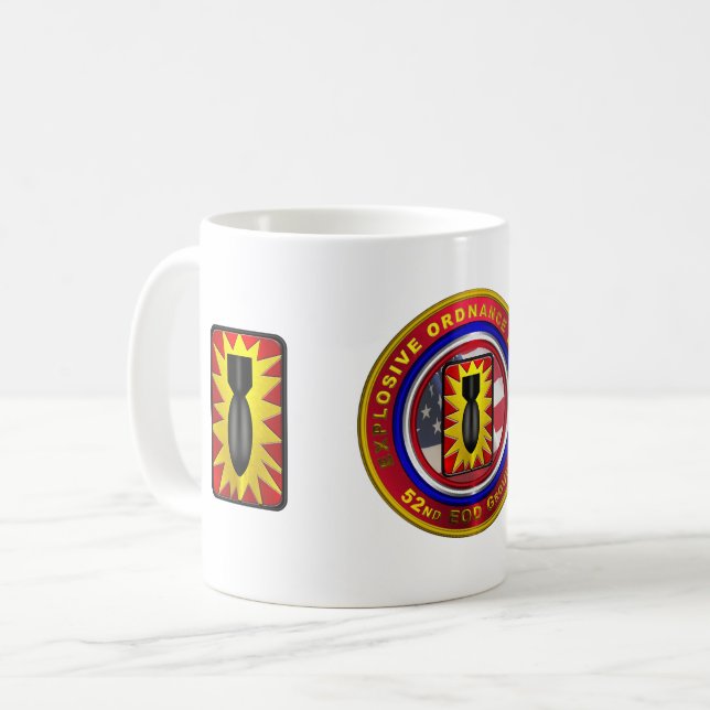52nd Explosive Ordnance Disposal Group Coffee Mug (Front Left)
