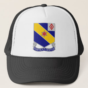 52nd Infantry Regiment - Brave and True Trucker Hat