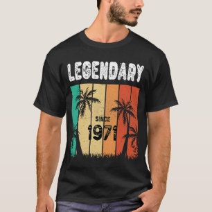 52th Birthday 1971  for Men and Women T-Shirt
