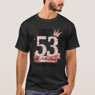 53 & Fabulous I Rose And White Party Group Candid  T-Shirt