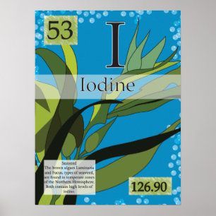 53. Iode (I) Tableau périodique des éléments