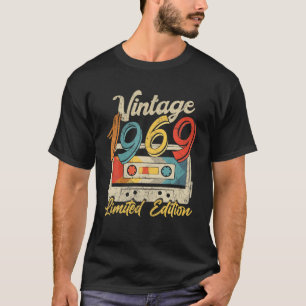 53 Years Old Vintage 1969 Cassette Tape Retro 53Rd T-Shirt