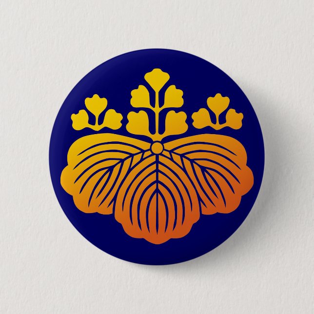53kiri(YO) 2 Inch Round Button (Front)