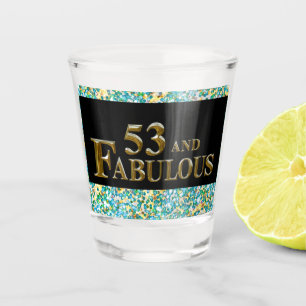 53rd Birthday Shot Glass
