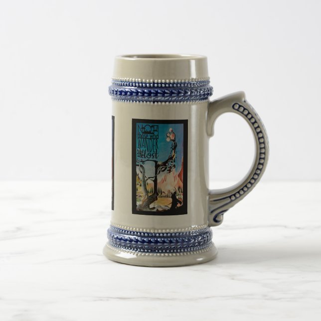 53rd Elvish Stein: Not All Those Who Wander Beer Stein (Right)
