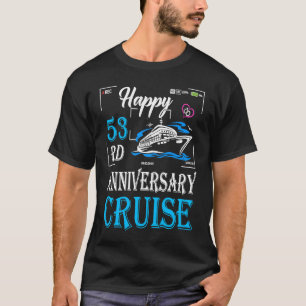 53rd Wedding Anniversary Happy 53rd Anniversary C T-Shirt