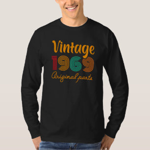 53th Birthday Vintage 1969 Year Birthday 1969 Orig T-Shirt