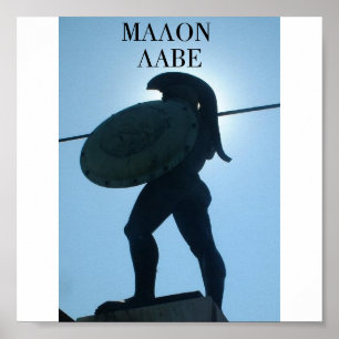 545_King_Leonidas_statue, MALON LABE Poster