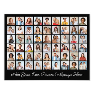 54 Photo Collage Add A Greeting Photo Enlargement