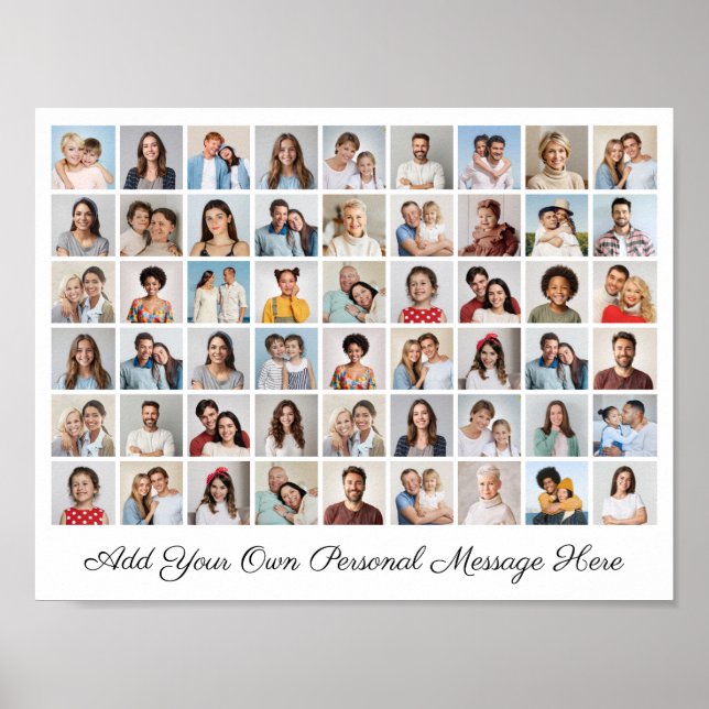 54 Photo Collage Ajoutez Votre Propre Affiche De V (Devant)