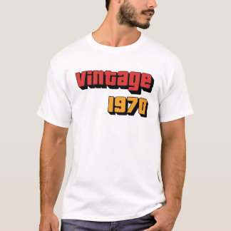 54 Year Old Gift Men Women Vintage 1970 54th Birth T-Shirt