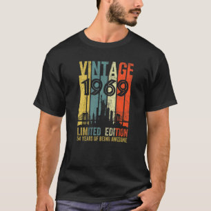 54 Year Old Vintage 1969 54th Birthday T-Shirt