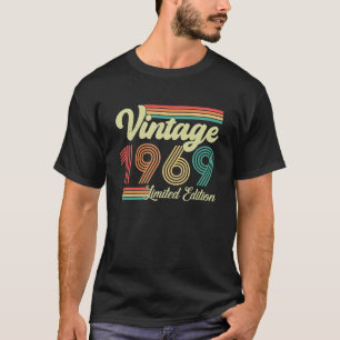 54 Years Old Vintage 1969 Born In 1969 54th T-Shirt