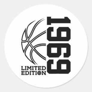 54th Birthday Sketll Limited Edition 1969 Classic Round Sticker
