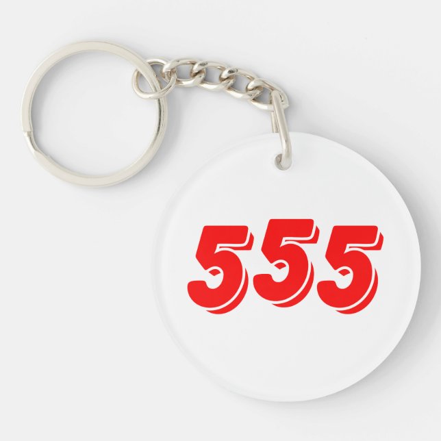 555 KEYCHAIN (Front)