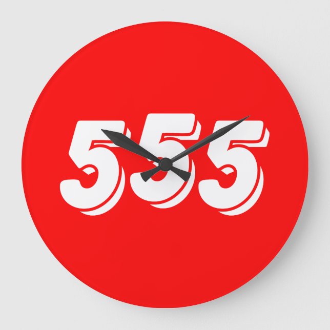 555 LARGE CLOCK (Front)