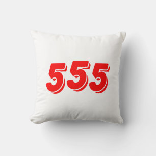555 THROW PILLOW