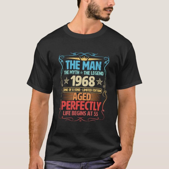 55 1968 Myth Legend 55Th T-Shirt (Front)