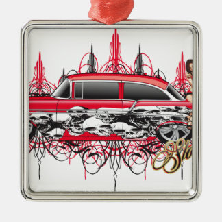 55 chevy car.jpg metal ornament