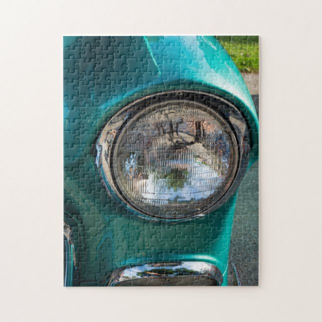 55 Chevy Headlight Jigsaw Puzzle (Vertical)