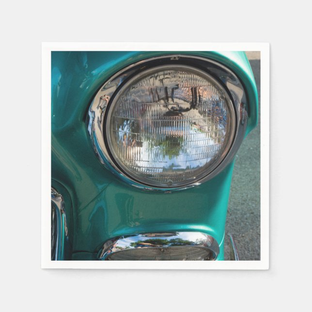 55 Chevy Headlight Napkin (Front)