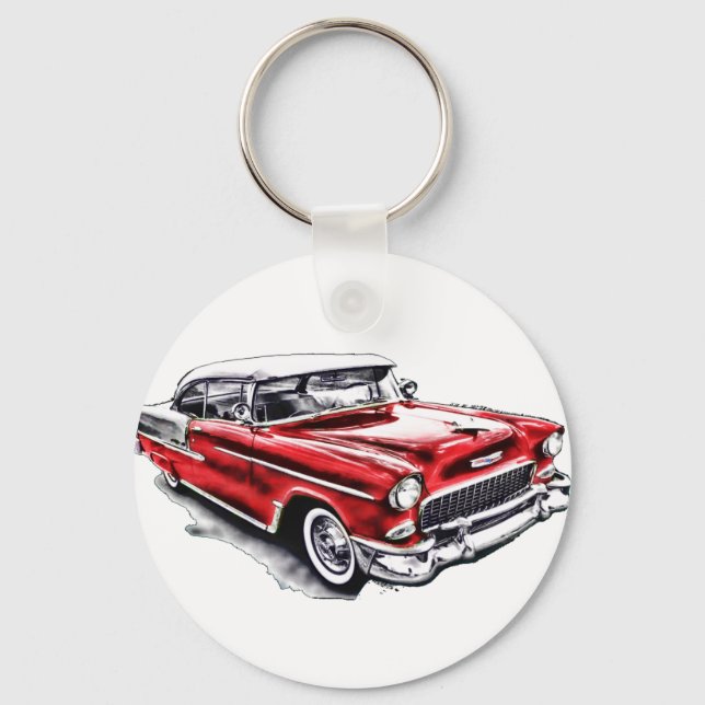 55 Chevy Keychain (Front)