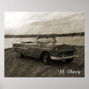 '55 Chevy Poster