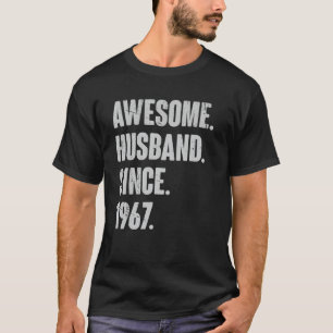 55 Wedding Anniversary For Him   Awesome Husband S T-Shirt