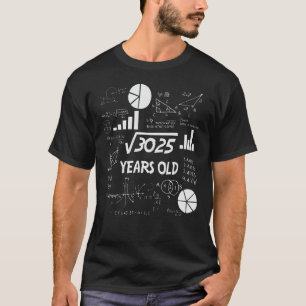 55 Years Old Bday Math Teacher 55th Birthday Gift T-Shirt