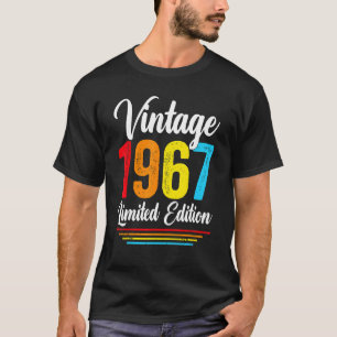 55 Years Old Vintage 1967 55th Birthday T-Shirt