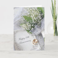 55th Anniversary Lily of the Valley Bouquet
