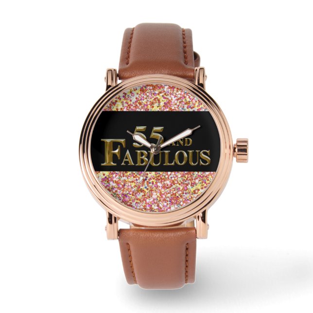 55th  Birthday  Watch (Front)