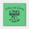 55th Wedding Anniversary Custom Names Emerald