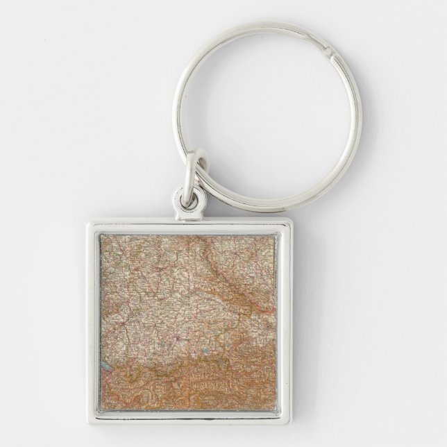 5657 South Germany, Austria Keychain (Front)
