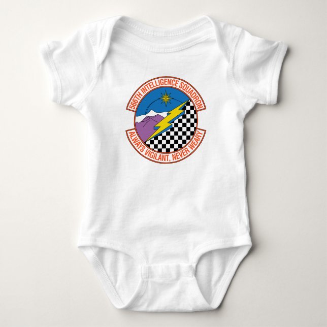 566th IS Baby Bodysuit (Front)
