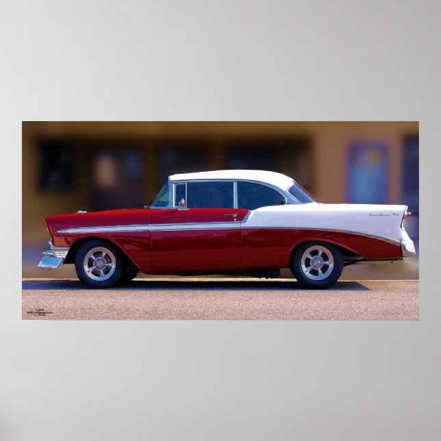 '56 CHEVY BEL AIR POSTER (Devant)