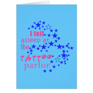 56 Stars Fell Asleep at Tattoo Parlour