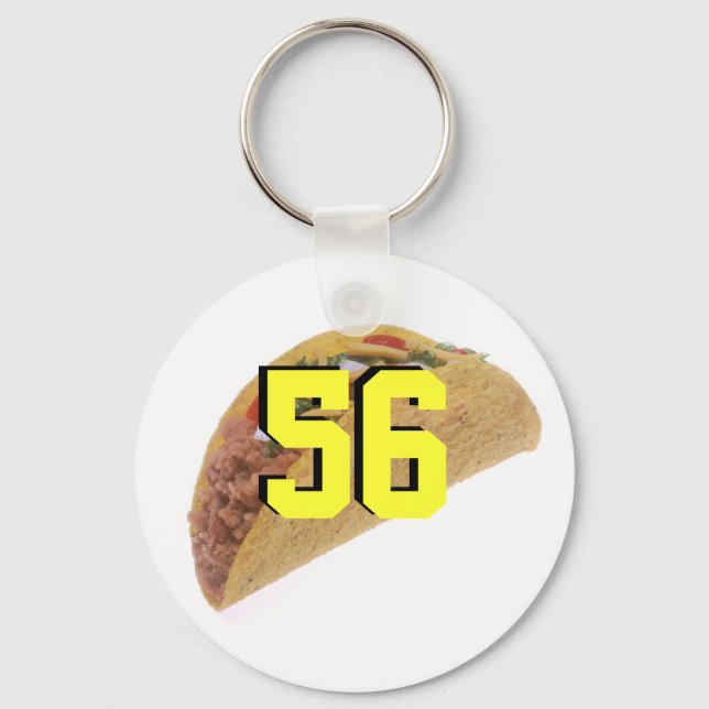 56 Tacos Keychain (Front)