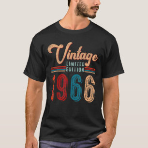 56 Year Old Vintage 1966 56th Birthday 1 T-Shirt