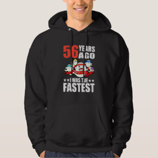 56 Years Ago I Was The Fastest 56th Birthday Sperm Hoodie