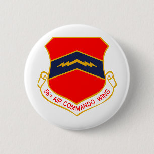 56th Air Commando Wing 2 Inch Round Button