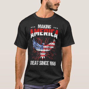 56th Birthday Making America Great Since 1966 T-Shirt