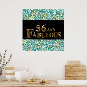56th  Birthday  Poster