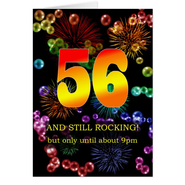56th Birthday Still Rocking (Front)