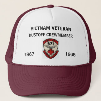571st CASQUETTE de MAILLE de DUSTOFF CREWMEMBER