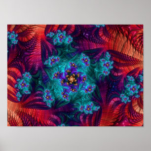 579 Poster Fractal Design