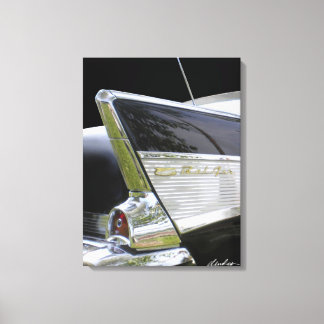 '57 Chevy Bel Air "FINS" Canvas Print