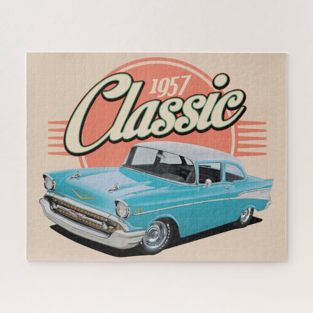57 Classic Car Jigsaw Puzzle (Horizontal)