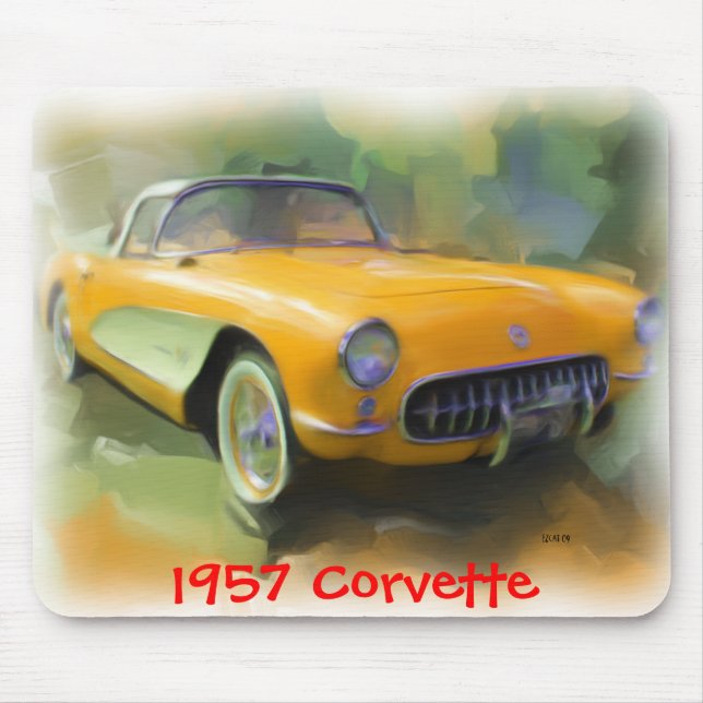 57' Corvette Mouse Pad (Front)